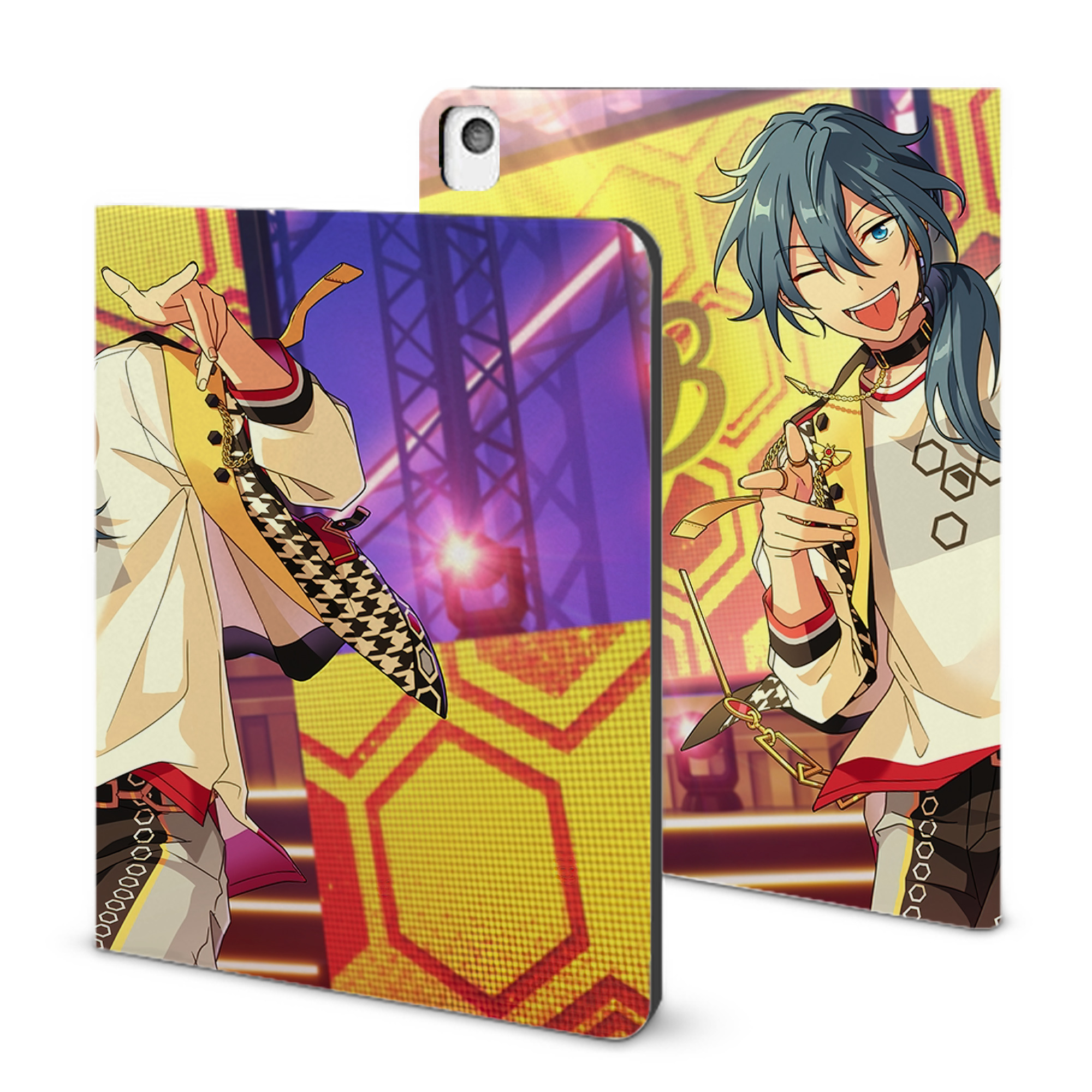 （画像用） あんさんぶるスターズ! Ensemble Stars IPadケース ペンホルダー付き ブックスタイルデザイン